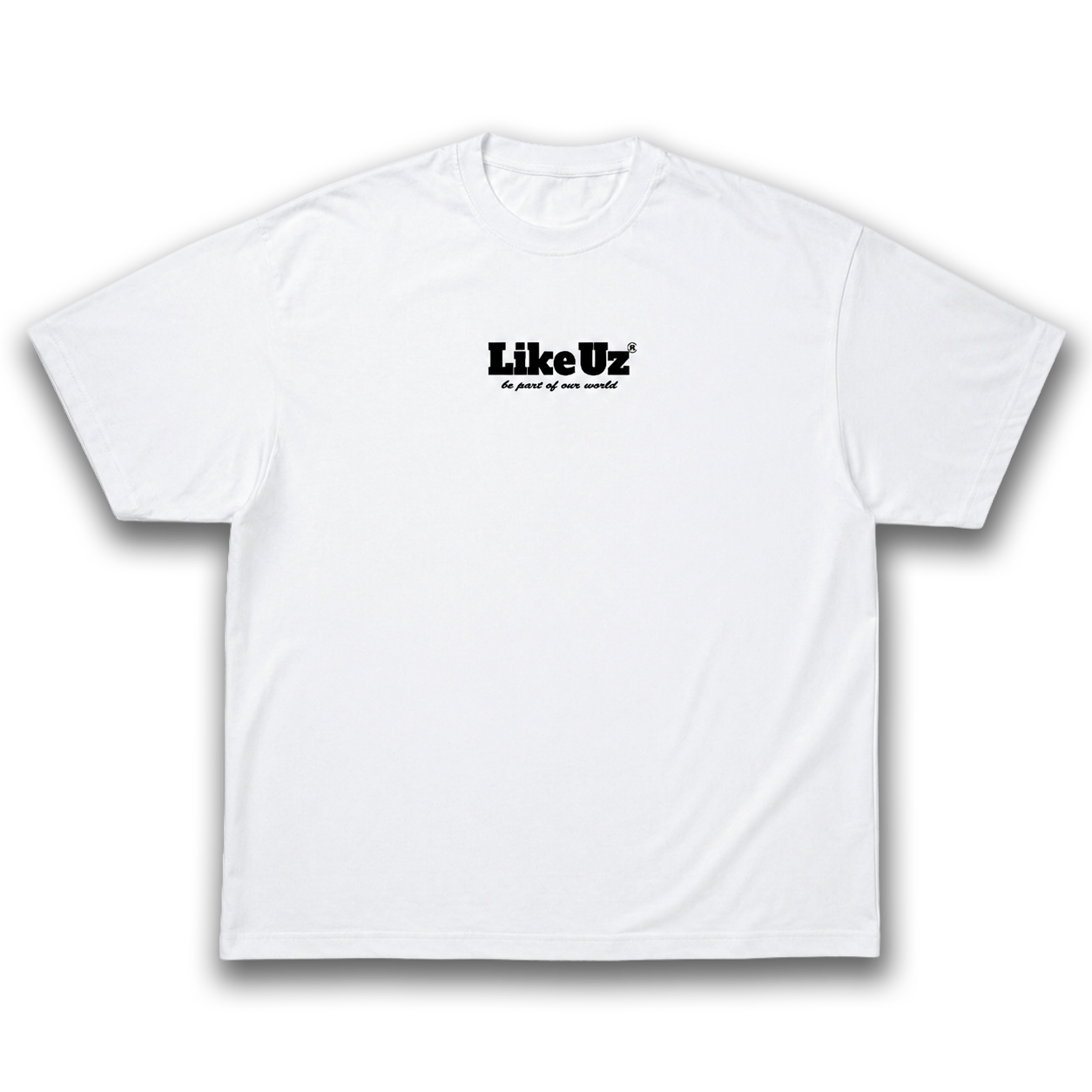 LIKE UZ LOGO BRANCA