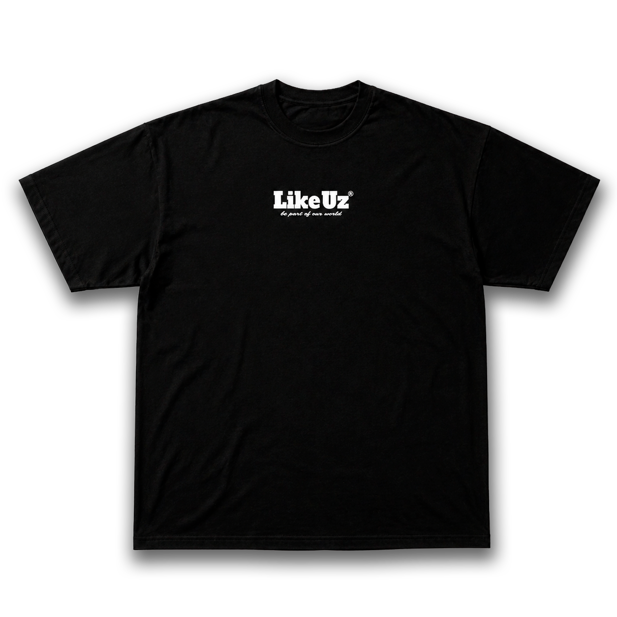 LIKE UZ LOGO PRETA